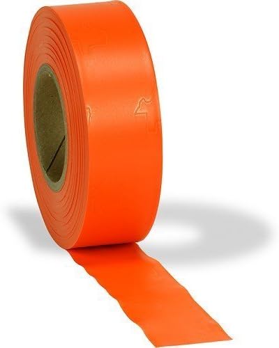 Orange Vinyl Flagging Roll