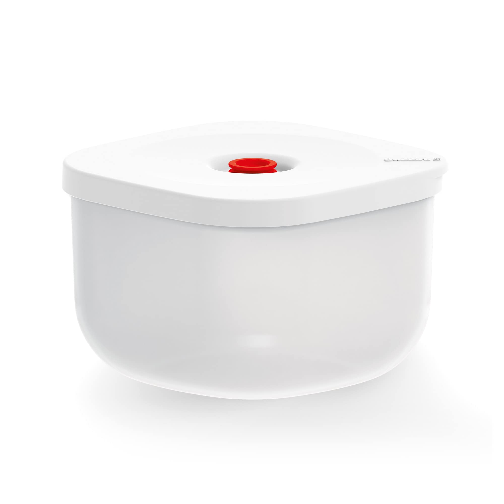 Guzzini - Save IT Deep Vacuum Container (M) - White, 16,3x16,3xh11 cm - 1150 cc — image 1