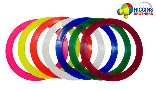 Higgins Brothers Juggling Rings Set of 3 Professional Style (White)