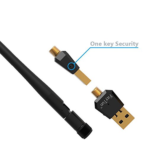 Wireless USB Wifi Adapter, USB Network Dongle Adapter, Dual Band 2.4GHz/150Mbps+5GHz/433Mbps, 802.11 ac/a/b/g/n High Gain Antenna Network Lan Card for Windows XP/7/8/10,MAC,OSX - Thumbnail 5
