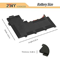 ZTHY C41N1533 Battery Replacement for Asus Q524U
