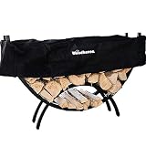 Woodhaven The 5 Foot Crescent Firewood Rack