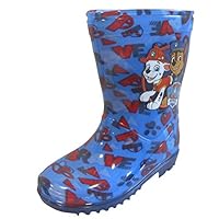 Paw Patrol Boys Wellington Rain Boots Size 5 Blue