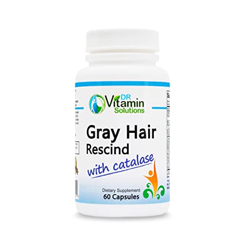 DR Vitamin Solutions Gray Hair Rescind AntiGray Hair Supplements for