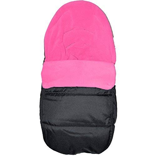 Car Seat Footmuff/Cosy Toes Compatible with Britax Baby Safe Plus Pink Rose