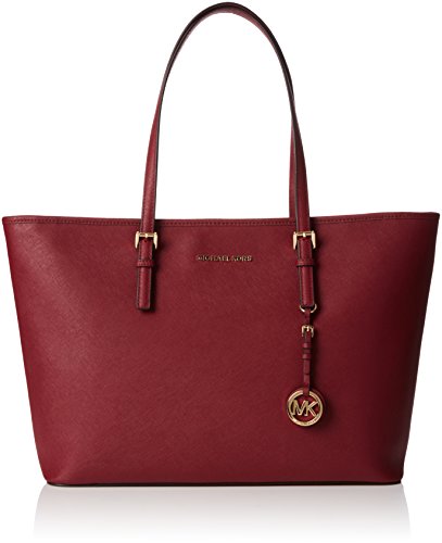 Michael Kors Jet Set Travel Medium Mulberry Tote Women'S Bag Fw 2017-2018
