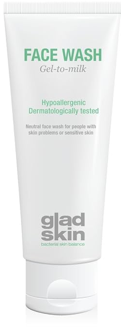 Gladskin Face Wash Gel-to-Milk 75ml – Milde Gel-to-Milk-Gesichtsreinigung, speziell für die empfindliche Haut entwickelt