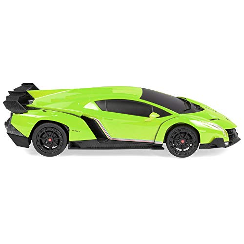 Best-Choice-Products-124-Officially-Licensed-RC-Lamborghini-Veneno-Sport-Racing-Car-w-27MHz-Remote-Control-Green