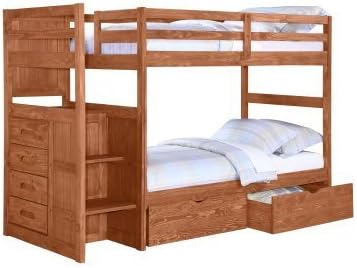 bunk bed with drawers