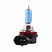 LEZEN H11 12V 55W Halogen Bulb Xenon Filled Super White for Car Auto (Pack of 1)