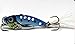 Muzata 8PCS VIB Spoon Blade Metal Fishing Lure, Bream Bass Flathead Crankbait Spinner, 2.16inch 0.42OZ Per piece