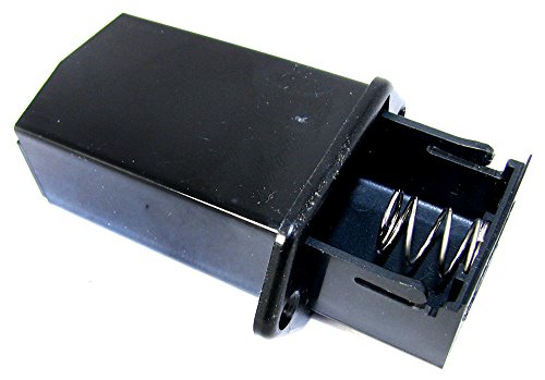 2pc. 9-volt battery Tray - Externally Accessible Panel Mount