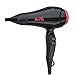 BERTA 1875W Professional Salon Hair Dryer Negative Ionic Blow Dryer, 2 Speed 3 Heat Settings Cool Button with AC Motor, Concentrator Nozzle & Diffuser