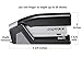 PaperPro Compact Desktop Stapler, Black and Gray