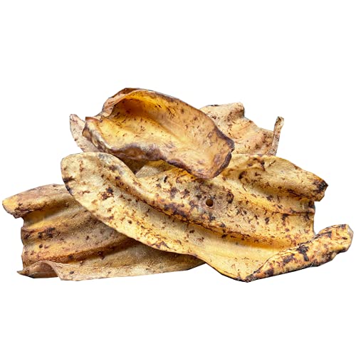 Cow Ears for Dogs (Peanut Butter Flavor, 18 Pcs/ Pack) Smokey Peanut