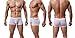 Men's Silky Boxer Briefs Short Leg Underwear Pack Health to Wear, 6pack, Small