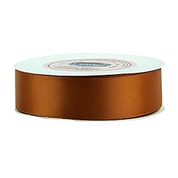 VATIN 1 inch Double Faced Polyester Satin Ribbon