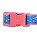 Blueberry Pet 6 Patterns Multicolor Polka Dot Neoprene Padded Adjustable Dog Collar in Brink Pink, Large, Neck 18