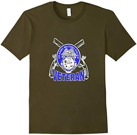 Men's army military police veteran XL Olive