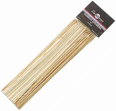 1 X 100 Bamboo Skewers 6 Inch