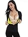 Vinmin Womens Hot Thermo Shaper T Shirt Neoprene Slimming Workout Sweat Body Sauna Suit Exercise Trainer for Weight Loss