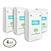 GreenGuardX Ultrasonic Pest Control Repeller (4-Pack)–Indoor Repellent for Mice, Mosquitos, Roaches, Spiders, Insects, & Rodents – Ecofriendly Bug Repeller–Children & Pet Safe, Non-Toxic (Upgraded)