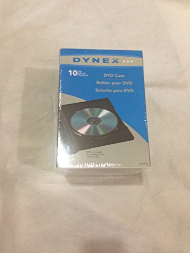 Dynex 10 Pack DVD Case
