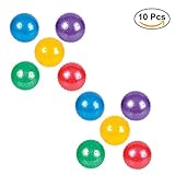 Adorox 10 Pack Colorful Knobby Balls Bouncy Party Favors Toys Novelty 5