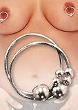 Fetish Fantasy Bull Rings, Silver, .25 Ounce