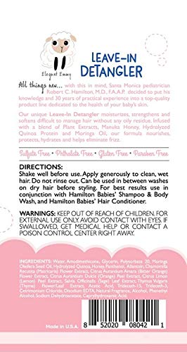 Hamilton-Babies-Elegant-Emmy-Leave-In-Detangler-Baby-Detangler-5-fl-oz-149-mL-Natural-Hypoallergenic-Moisturizing-Softens-and-Strengthens-Difficult-to-Manage-Hair-Eliminates-Frizz