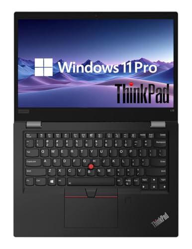 Lenovo Thinkpad L13 Gen1 Computadora Portátil de Negocios con Pantalla Fhd de 13.3" , Procesador Core I5-10210 de 1,6 Ghz Ordenador Portátil, 16 Gb de Ram, 256 Gb Ssd, Windows 11 Pro(reacondicionado)