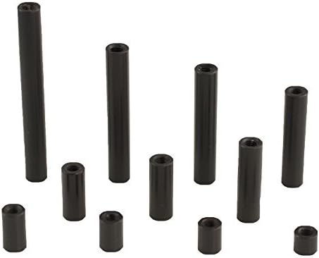 Portland Rotorworks M3 Round Black Aluminum Socket Head Cap Screws - 4.5mm Thread Length