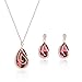 Simulated Pearl Rose Gold 丨Necklace Earrings Jewelry Sets 丨 for Wedding Bridal Party
