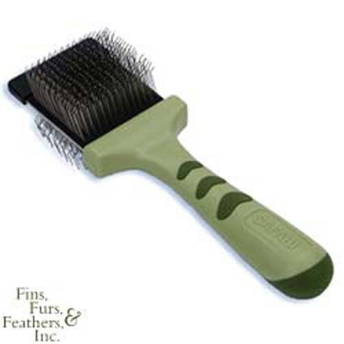 Coastal Pet Products DCPW425 Safari Double Sided Flexible Dog Slicker with Stainless Steel Pins, Small