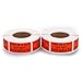 44LLC This is a Set Do Not Separate 1x2-inch Stickers - 5 Rolls/2500 Labels