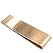 O.RIYA Daddy Father's Day Gift Stainless Steel Rose Gold Money Clip , Always Your Little Girl , Gift for Daddy