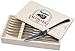 Bruntmor, ALBA Gourmet Stainless Steel 8-piece Steak Knife set with Full Tang Blades, Wooden Gift Box