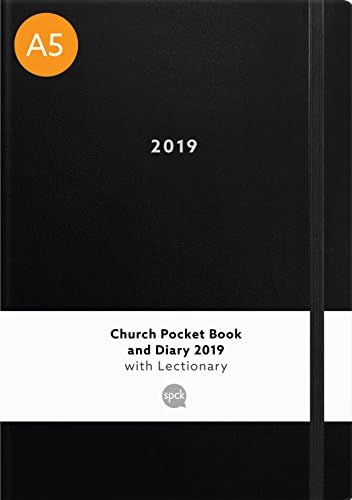 Church Pocket Book and Diary 2019: Black A5 Cased with Elastic Calendar โ 17 May 2018