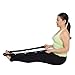 Yoga Stretching Strap, Stretch Strap with Loops Elasticized for use as a Resistance Band, Ease Back Pain
