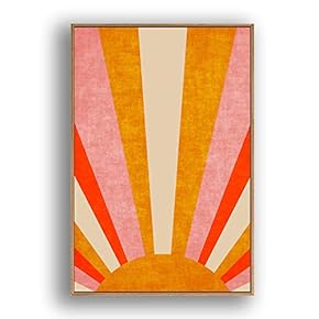 Framed Canvas Wall Art Abstract for Living...