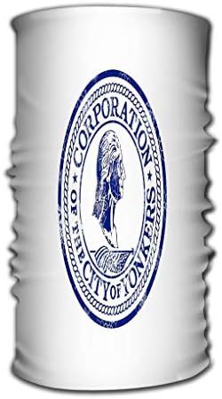 Xunulyn Headbands Elastic Turban Head Wrap Stylish Hair Band yonkers new york winter snowflakes flag united states america yonkers