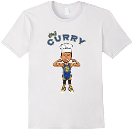 Mens Chef Curry T-Shirt XL White