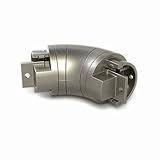 0-60-degree Universal Stair Bend, Matte Nickel Finish, for Promenaid Handrail System Only