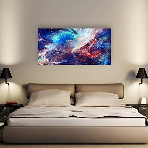 Abstract Canvas Wall Art Complex Color Composite Artworks Pictures Canvas Prints Wall Art Paintings Abstract Giclee Print Gallery Wrap Modern Home Decor for Living Room Bedroom Decoration - Thumbnail 6