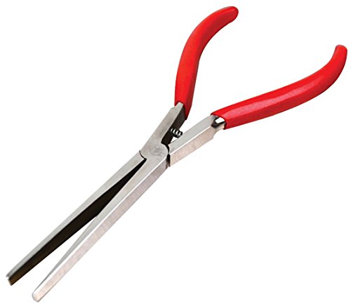 7-1/2" Flat Nose Pliers w/ PVC Grips Jewelry Making Beading Wiring Wire Metal Forming Repair Tool