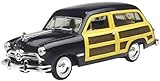 1949 Ford Woody Wagon Black 1:24 Diecast Car Model