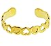 Heart Yellow Gold Toe Ring (10K Gold)
