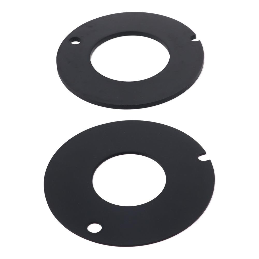 2 PCS Rubber Toilet Seal Kits, 385311462 & 385316140 Black Seal Replacement Car Parts for Sealand, for Mansfield