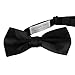 Luther Pike Pre-Tied Bowtie Tuxedo Bow Tie (Black)