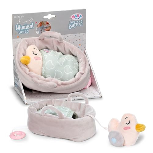 for Babies Spieluhr Berta 18 cm mit Musikmodul, waschbar